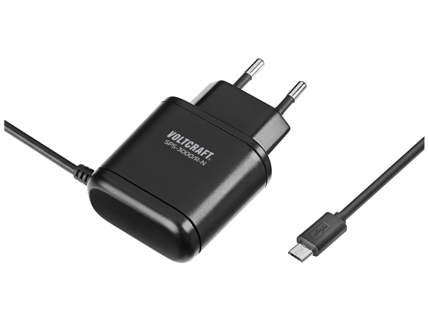 Voltcraft Sps-3000/R-N Stik-Strømforsyning, Konstant Spænding 5 V/Dc 3 A 15 W Raspberry Pi 3 Egnet