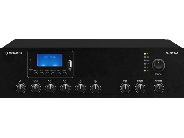 100V forstærker 1x120W - PA-812DAP