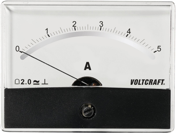 VOLTCRAFT AM-86X65/5A/DC | EL Artiklar - Andra EL - Inbyggda mätinstrument | GameStuff