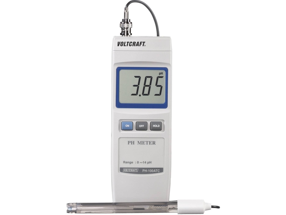 Digitales Ph-Messgerät Ph-100 Atc Voltcraft Ph-100 Atc