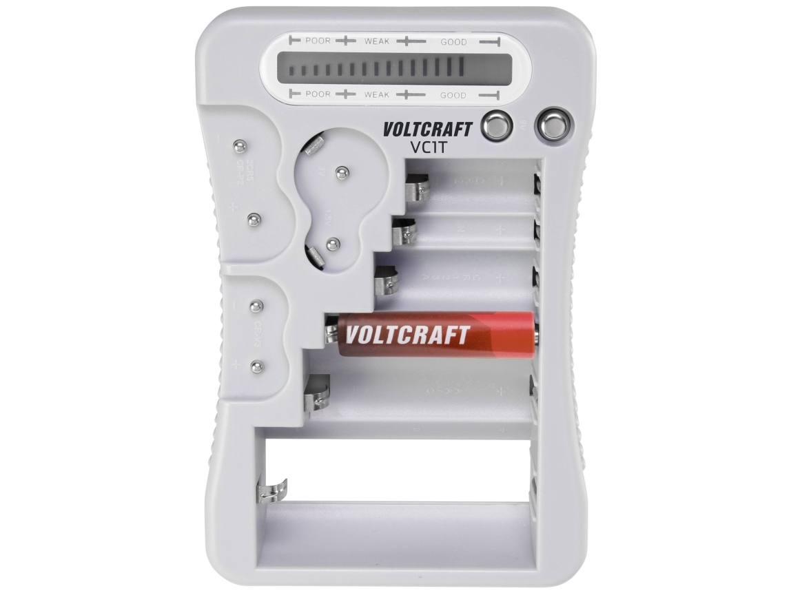 VOLTCRAFT VC-12613270 | EL Artiklar - Batteri - Batteritestare & Tillbehör | GameStuff