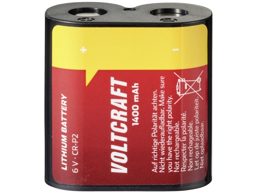 Voltcraft Crp2 Cr-P 2 Fotobatterie Lithium 1400 Mah 6 V 1 Stk