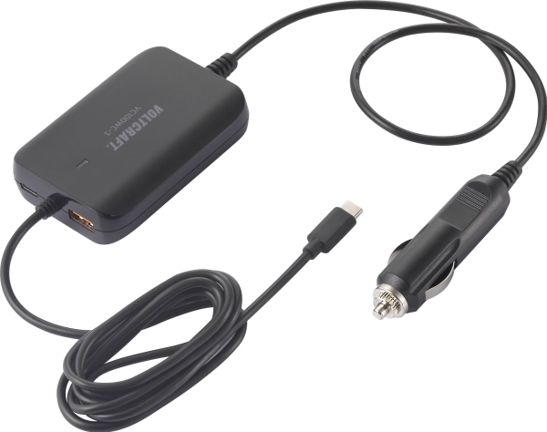 Voltcraft Vc100wc-3 Vc-12380810 Usb-Ladegerät Pkw Ausgangsstrom Max. 5 A 3 X Usb, Usb-C Buchse, Usb-C Stecker Usb Power Delivery (Usb-Pd)