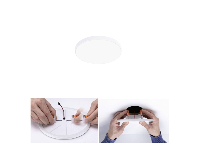 Paulmann PAULMANN PAULMANN 79932 LED upotettava paneeli 6 W Neutraali valkoinen Valkoinen Valkoinen