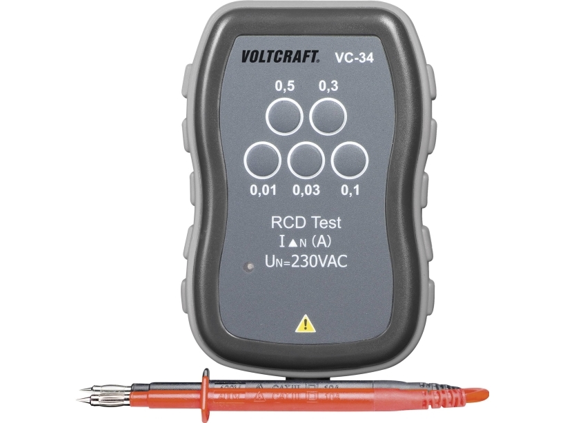 VOLTCRAFT VC-34 FI-lyntesteri CAT III 250 V