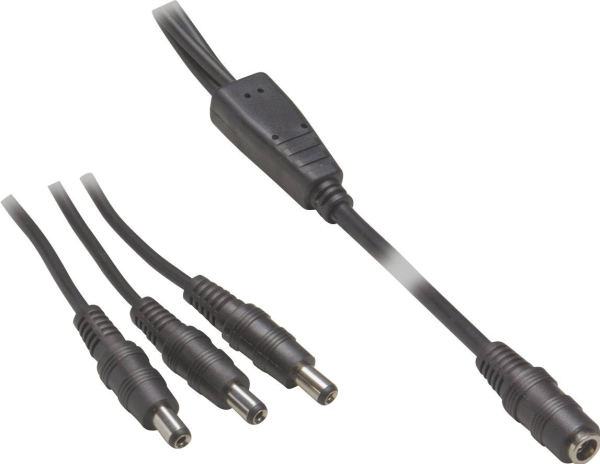Voltcraft Niederspannungs-Steckverbinder Kabel Niederspannungs-Steckverbinder - Niederspannungs-Steckverbinder 5,5 Mm 2,5 Mm 5,5 Mm 2,5 Mm 1,10 M 1 S