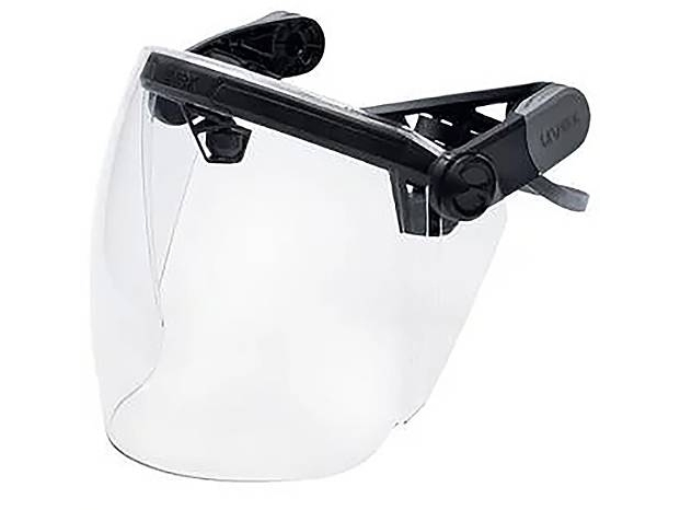 uvex vimox 9920001 Skyddsvisir inkl UV-skydd, Anti-seize-skydd, Med anti-repskydd Svart | Kläder & Säkerhet - Säkerhetsutrustning - Säkerhetshjälm | GameStuff