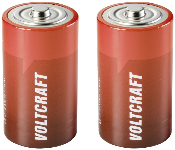 VOLTCRAFT VC-12941365 | EL Artiklar - Batteri - D-batterier | GameStuff