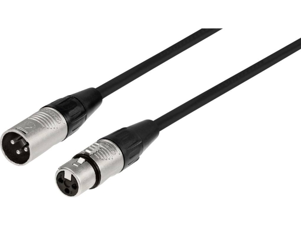 Monacor MECR-2000/SW XLR Kabel [1x XLR-stik - 1x XLR-tilslutning] 20 m Sort | TV, Ljud & Bild - Musikstudio - Kablar & Kontakter | GameStuff