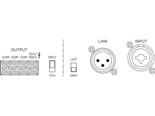 PA-912S 100V effektförstärkare 120W | TV, Ljud & Bild - Musikstudio - PA Teknik | GameStuff