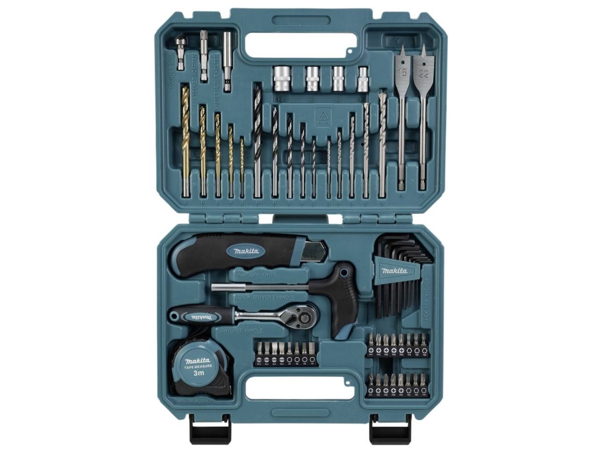 makita 60-delars set | Elverktyg - Tillbehör - Diverse Borr | GameStuff
