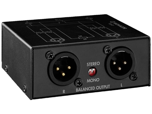 Monacor TCB-22 2-kanalsymmetriskt sluten | Hobby - Musikinstrument - Ljudinspelare | GameStuff