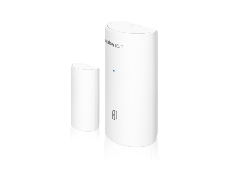 Niceboy Ion Orbis Windows & Door Sensor, Trådløs, Zigbee, Hvid, 2400 - 2483.5 Mhz, Dør/Vindue, Klæbende Tape