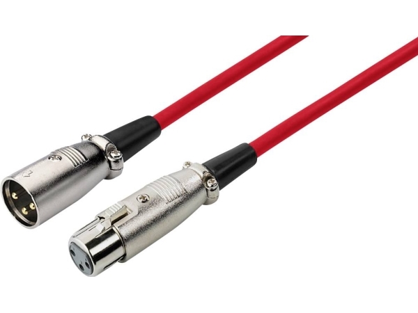 MEC-100/RT Mikrofonkabel 1m röd | TV, Ljud & Bild - Musikstudio - Kablar & Kontakter | GameStuff