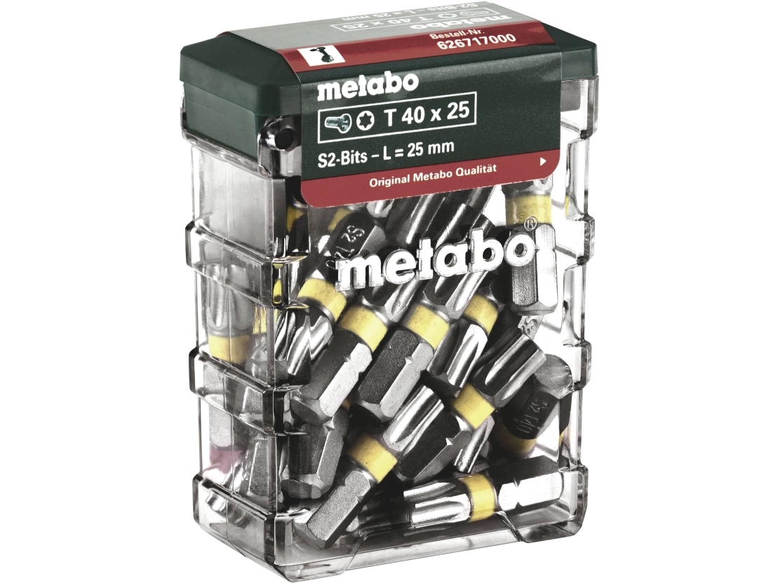 Metabo 626717000 Bit-Satz 25 Teile
