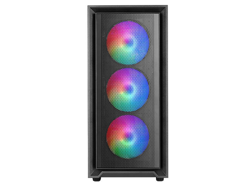 Mars Gaming Mc-Air, Midi Tower, Pc, Schwarz, Atx, Micro Atx, Mini-Itx, Netz, Sgcc, Gehärtetes Glas, Gaming