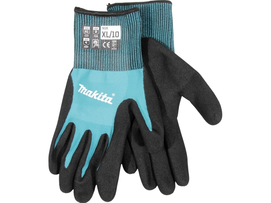 Makita Arbeitshandschuhe Nitril Gr10(XL) P-84707 Arbetshandske Storlek (handskar): 10, XL 1 st | Kläder & Säkerhet - Handskar - Arbetshandskar | GameStuff
