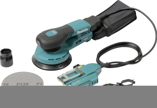 Makita BO003CGZ Sladdlös excenterslip utan batteri, utan laddare 40 V Ø 125 mm - SOLO