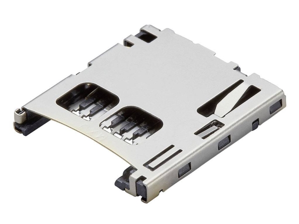 Molex minneskortplats Totalt antal poler 8 Delning: 1,1 mm 5025700893 1300 Tejp på hel rulle (5025700893) | EL Artiklar - Cee & multipolär - Multipolär material | GameStuff