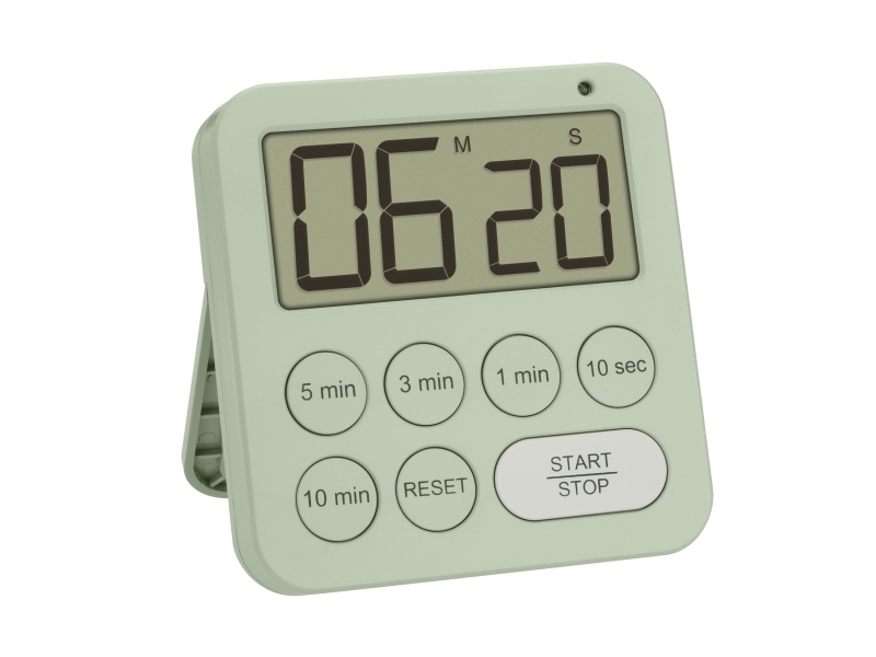 TFA-Dostmann 38.2056.04, Daglig timer, Grön, Digital, Plast, 99 min, 1,5 V | Sport & Träning - Sportutrustning - Träningsredskap | GameStuff