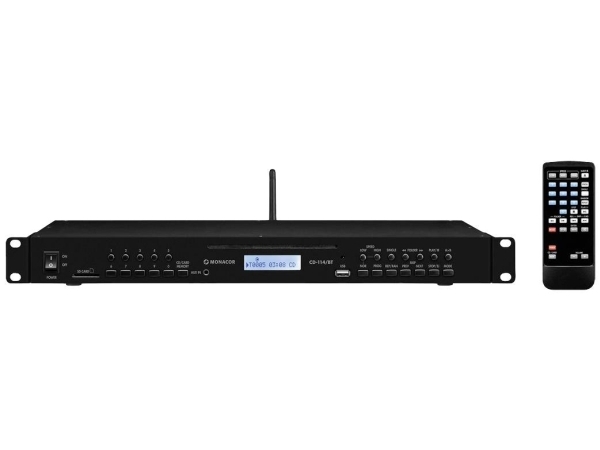 CD and MP3 player with Bluetooth receive, - CD-114/BT
