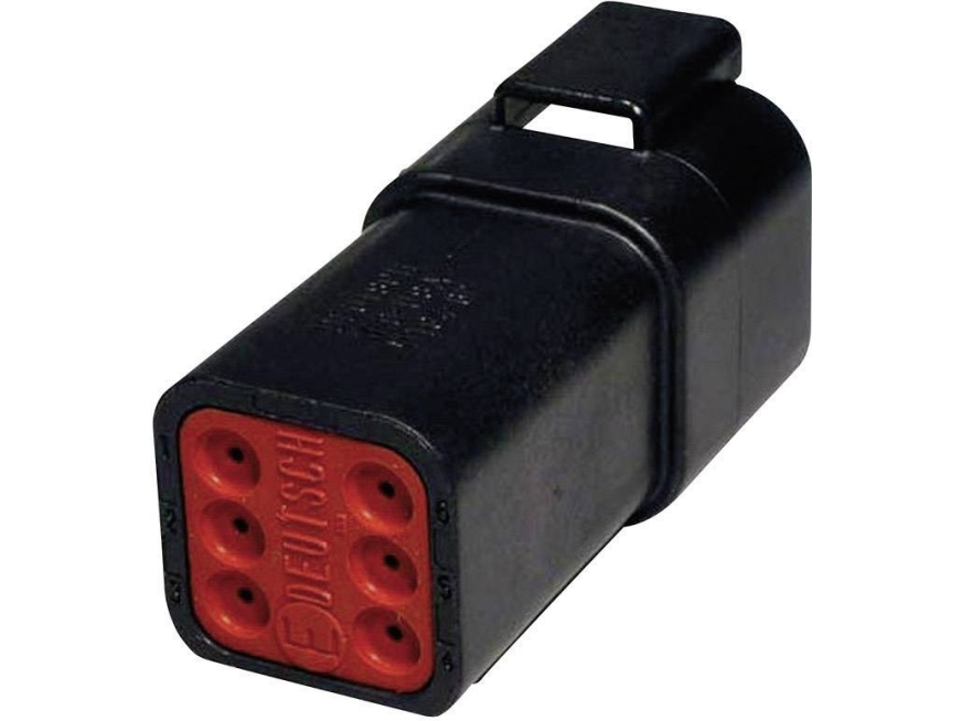 Te Connectivity Dt 04-6 P-Ce02 Rundsteckverbinder Steckverbinder, Gerade Serie (Rundsteckverbinder): Dt Gesamtzahl Der Pole: 6 1 St