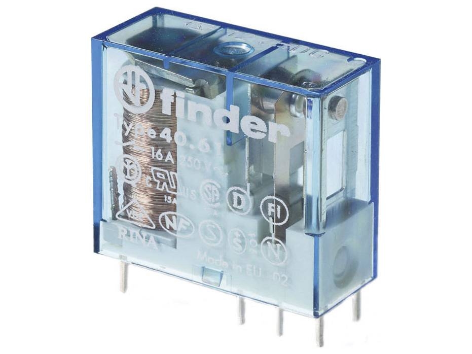 Finder 40.61.7.012.4001 Relais 250 V/Ac, 400 V/Ac 1 Stück