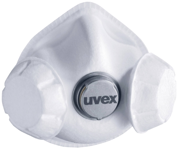Uvex Silv-Air Exxcel 7333 8787333 Feinstaubmaske Mit Ventil Ffp3 3 Stück Din En 149:2001 + A1:2009 (8787333)