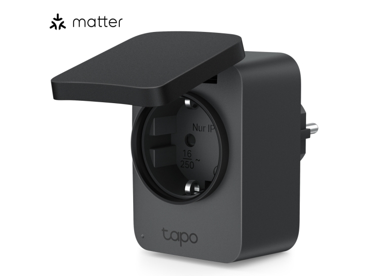 TP-Link Tapo P410M, Utomhus, Svart, Hem, IP54, Status, Trådlös | Belysning - Intelligent belysning (Smart Home) - Smarta kontakter | GameStuff