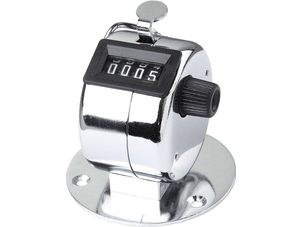 VOLTCRAFT JN28D Mekanisk handräknare | EL Artiklar - Andra EL - Inbyggda mätinstrument | GameStuff