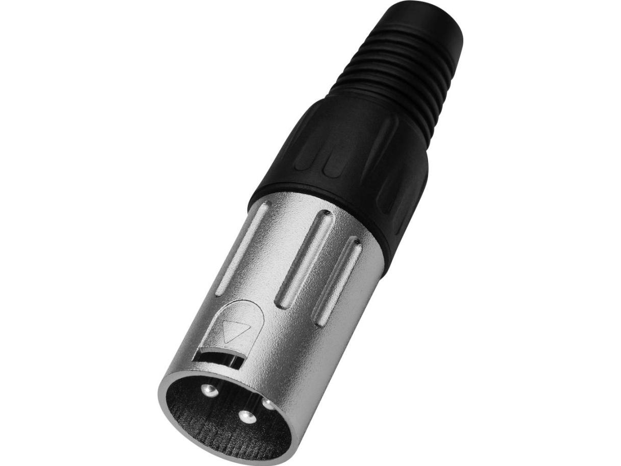 Monacor XLR-803/P XLR-stik | TV, Ljud & Bild - Musikstudio - Kablar & Kontakter | GameStuff