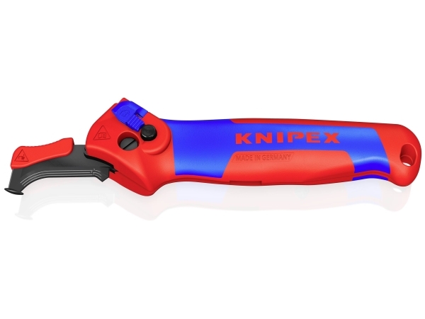 Knipex 16 50 145 SB Avskalningskniv Lämplig för runda kablar 7 mm (max)