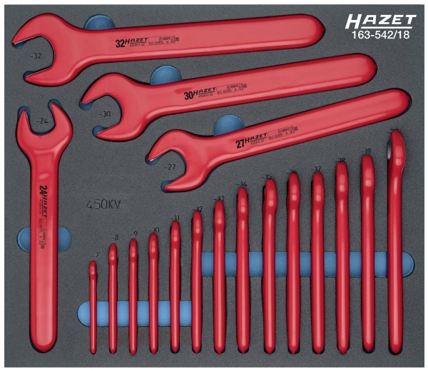 Hazet 163-542/18, 18 Stück(E)