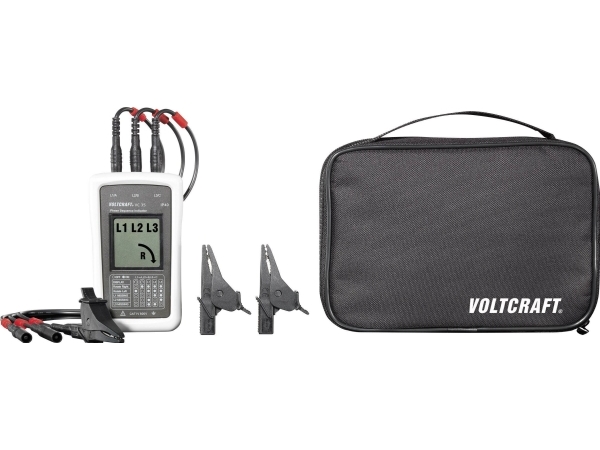 Voltcraft Vc35 Drejefeltstester Cat Iv 600 V Lcd