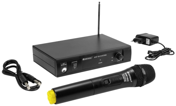 Omnitronic Vhf-101 Handsprechmikrofon Übertragungstyp:Drahtlos