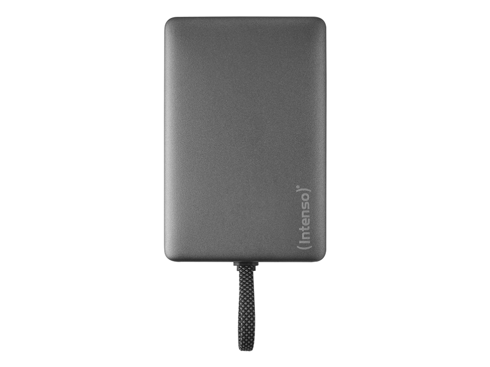 Intenso Powerbank Mc10000 With Integrated Usb-C Cable And Magnetic Back, 10,000 Mah, 20 Watts, 10000 Mah, Lithium Polymer (Lipo), Wireless Charging,