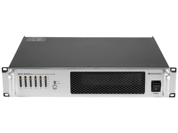 Omnitronic MCD-3006 PA-förstärkare RMS per kanal i 4 ohm: 500 W | TV, Ljud & Bild - Musikstudio - PA Teknik | GameStuff