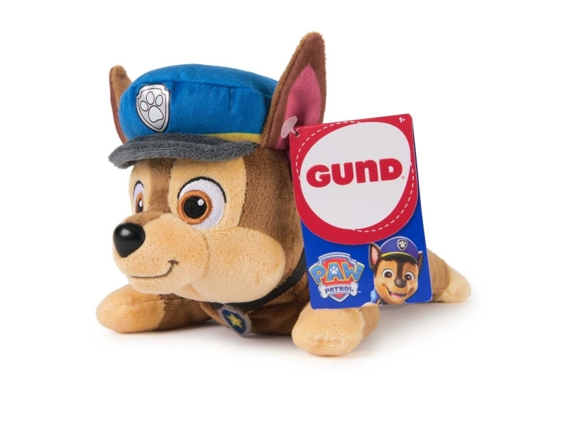 Paw Patrol Gund Hat & Collar Plush 20 Cm - Chase