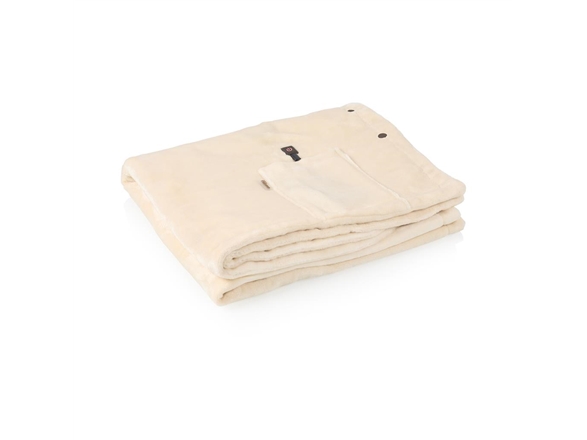 Tristar Cordless Heating Blanket, 150 X 80 Cm | Bw-4787 | Number Of Heating Levels 3 | Number Of Persons 1 | Washable | Fleece | 10 W | Beige