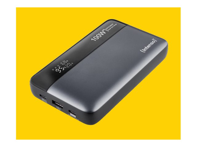 Intenso 7350050, 20000 mAh, Litium-Ion (Li-Ion), Strömförsörjning, 100 W, Svart, Grå | Tele & GPS - Batteri & Laddare - Strömförsörjningsbanker | GameStuff