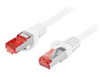 Lanberg - Patchkabel - Rj-45 (Stecker) Auf Rj-45 (Stecker) - 25 Cm - 5,7 Mm - S/Ftp - Cat 6 - Halogenfrei, Knotenfrei - Weiß