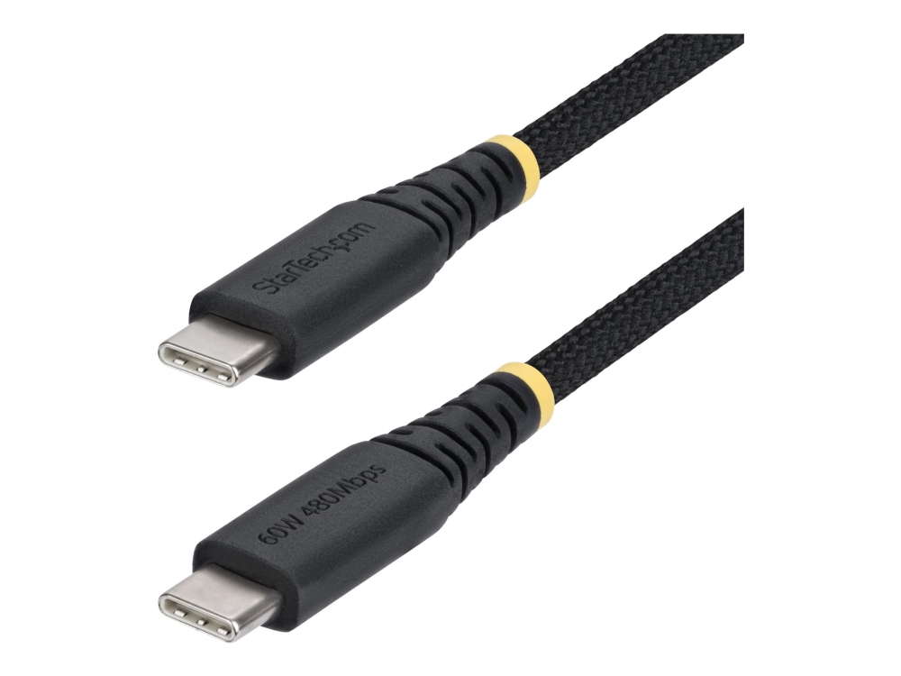 Startech.Com - Usb-Kabel - Usb-C (Han) Bis Usb-C (Han) - Usb 2.0 - 3 A - 15 Cm - Usb Power Delivery (60W), Power Delivery 2.0 Unterstützung, Robust,