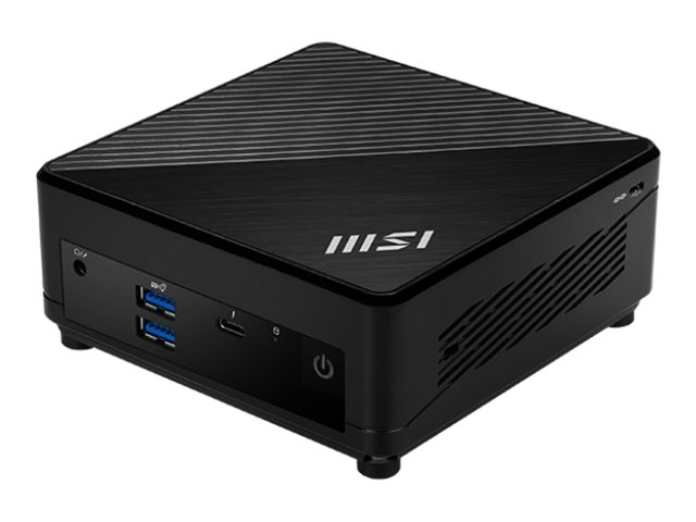 MSI Cubi 5 12M 457EU - Mini-PC Core i7 1255U / upp till 4.7 GHz - RAM 16 GB - SSD 500 GB - NVMe - Intel Iris Xe-grafik - IEEE 802.11ax (Wi-Fi 6E), Bluetooth 5.3, Gigabit Ethernet, 2.5 Gigabit Ethernet - Win 11 Pro - skärm: ingen - svart | Spel - Gamingdatorer - Stationär | GameStuff