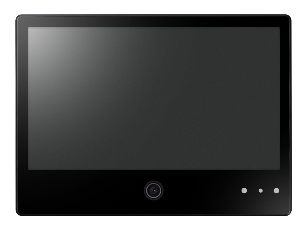 Hanwha Techwin 10 IP PVM Monitor Schwarz SMT1031PV