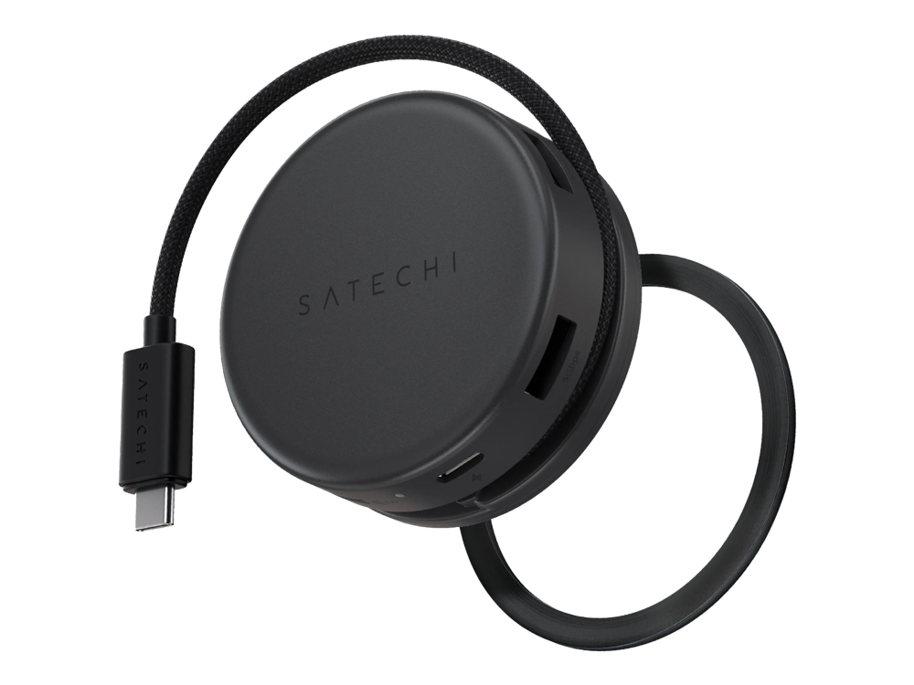 Satechi Onthego Multiport Adapter - Dockingstation - Usb-C / Usb 3.2 Gen 2 X 2 - Hdmi - 1Gbe