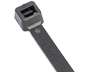 Nelco buntband 200x4,8 mm - Plast, Svart, 100 st - (100 st) | N - A | GameStuff