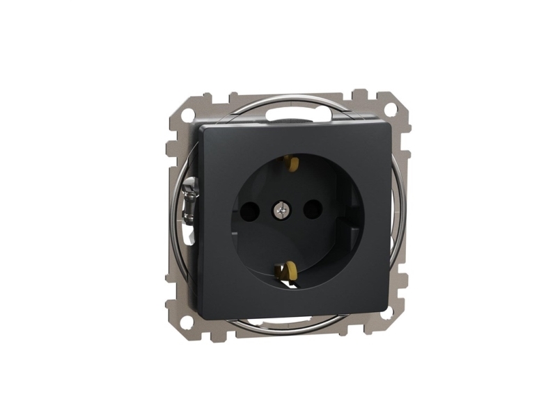 Schneider Sedna Sso Side Earth Anthracite