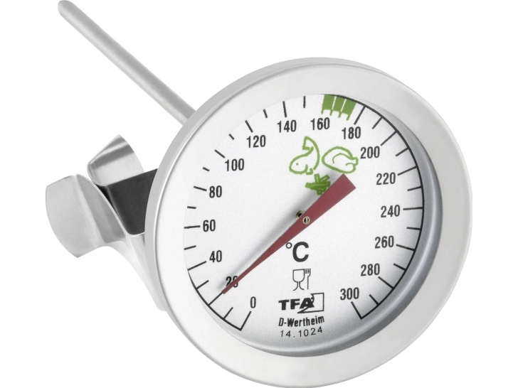 Tfa Dostmann 14.1024 Küchenthermometer Fett , Grillen , Backen