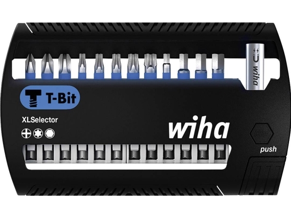 Wiha 41831 bitsats 31 stycken Korssk&auml;r Phillips, Unbrako, TORX Plus