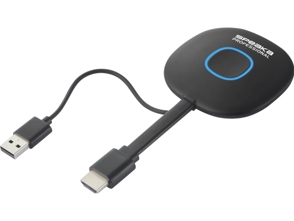 Speaka Professional Sp-Vsharez Drahtloser Sender Für Speaka Professional Präsentationssystem 50 M 2,4 Ghz, 5 Ghz, 5,8 Ghz 1920 X 1080 Pixel Secure Wi